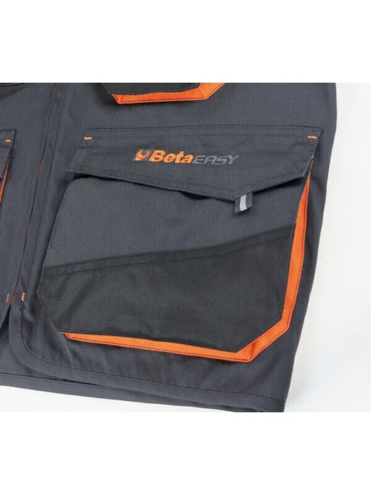 Beta 7907G Men's Safety Vest Gray