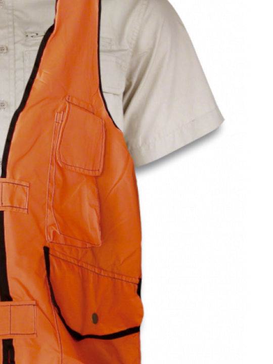 Albainox Men's Safety Vest Orange
