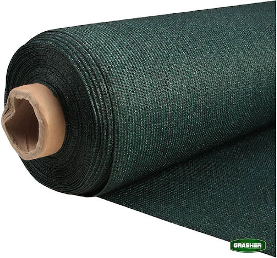 Grasher Ε220 Δίχτυ Σκίασης Πράσινο σε Ρολό 6x50m 180gr/m²