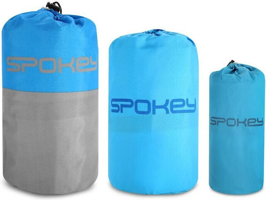 Spokey Air Pad Αυτοφούσκωτο Μονό Υπόστρωμα Camping Πάχους 2.5cm Μπλε