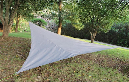 Saska Garden Triunghi Plasă / Material de Umbrire Gri 4x4m