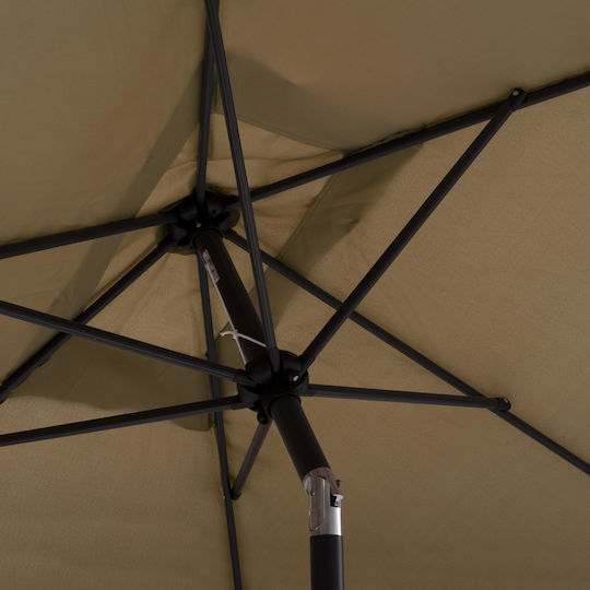 HomeMarkt Cambell Replacement Umbrella Fabric Brown 1.8x2.7m