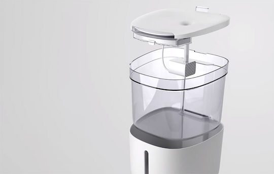 Petoneer Fresco Mini Automatic Waterer / Fountain made of Propylene for Dog & Cat 1.9lt 14.7cm in White Color