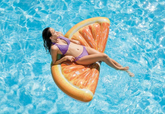 Orange Slice Mat Intex 170x76x17 cm Inflatable Pool Mattress Adults 58763