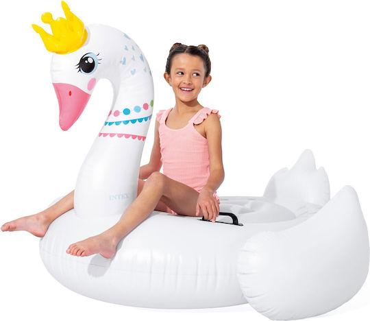 Intex Inflatable Float Swan with Handles White 142x137cm