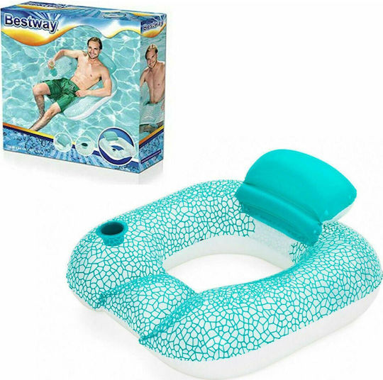 Bestway Inflatable Float for Sea Light Blue 102x94cm