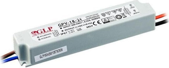 24v 0.75a Led Power Supply Gpv-18-24 Ip67 18w Led Advertising