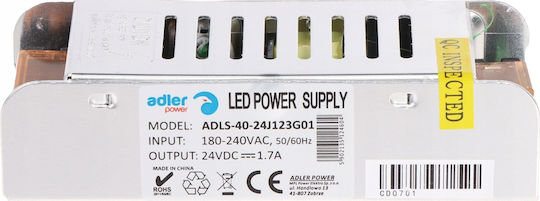 Adls-40-24 Power Supply Adler Adls Power Supplies Adlsx Adler Slim Metal Case