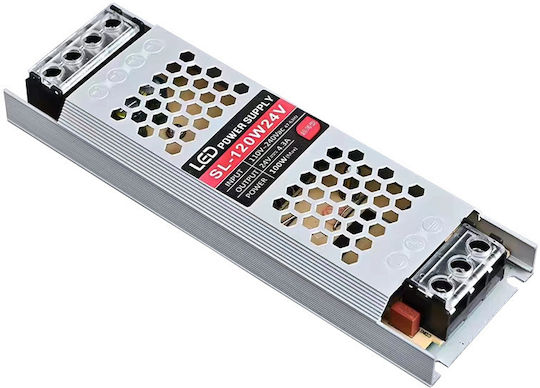 Lucas Τροφοδοτικό LED Ισχύος 120W με Τάση Εξόδου 24V