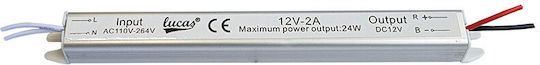 Lucas LED LED Захранване Мощност 24W с Изходно Напрежение 12V