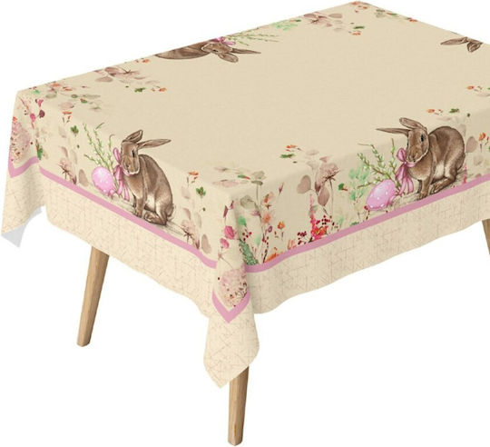 Ostertischdecke 100% Baumwolle 140x320cm Club Cotton Maddi