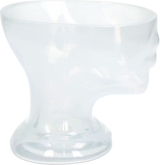 ArteLibre Planter Glass White 17.5x17.5x15cm.
