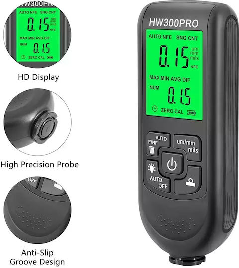 Digital Coating Thickness Gauge HW-300PRO