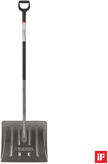 Fiskars Φτυάρι Χιονιού με Κοντάρι 157cm και Πλαστική Λαβή