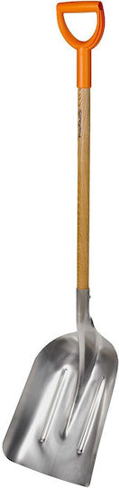 Fiskars Φτυάρι Χιονιού με Κοντάρι 127cm και Πλαστική Λαβή