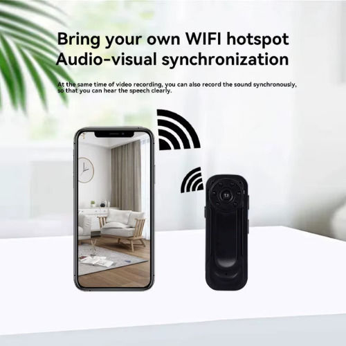 Hidden Camera Mini Portable WiFi Pen 1080p with Memory Card Slot