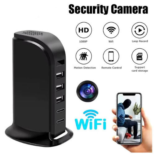 Hidden Camera Monkaim WiFi 1080p with Memory Card Slot and Motion Detector