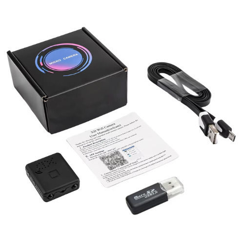 Versteckte Kamera XD WiFi Micro Camera WiFi 1080p mit Steckplatz für Speicherkarte und Bewegungssensor