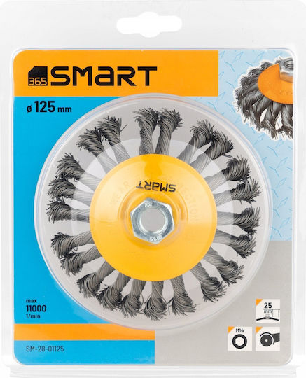 Smart 28-01125 Συρματόβουρτσα Εργαλείου 125mm