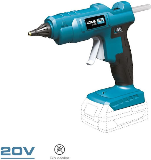 EDM Grupo S7925618 Πιστόλι Θερμοκόλλησης 60W για Ράβδους Σιλικόνης 11mm