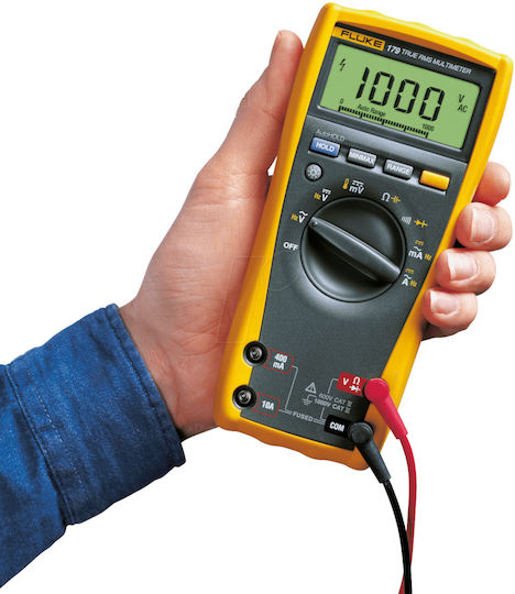 Fluke 179 Multimetru digital RMS real cu Măsurare AC / DC / Rezistență / Capacitate / Temperatură
