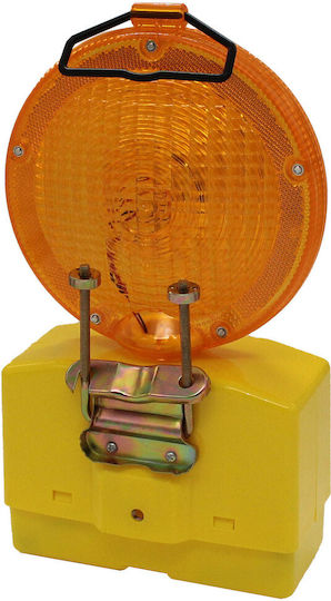 Warning Light Made of Plastic in Yellow Colour