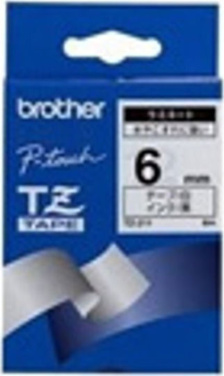 Brother P-touch Етикетен Филм в Черен Цвят Съвместим с Brother TZe/TZ