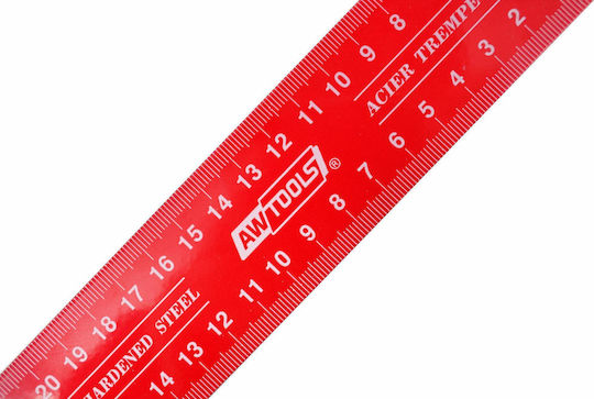 AWTools Γωνιόμετρο Μαραγκών Ατσάλινο Μήκους 40εκ.