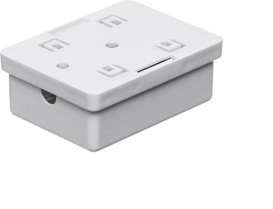 Netrack Single Network Socket RJ45 with Frame Type Cat6 in Transparent Color 106-20