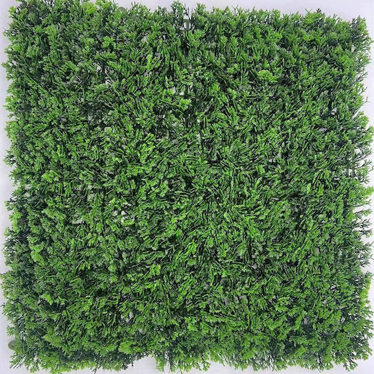 Supergreens Artificial Foliage Panel Fern Green Cinnamon 50x50cm