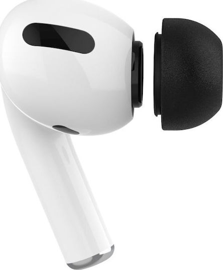 Fixed Silicone Covers in Black color for Apple AirPods Pro