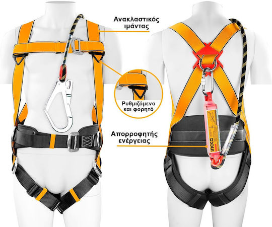 Ingco Yellow Work Belt
