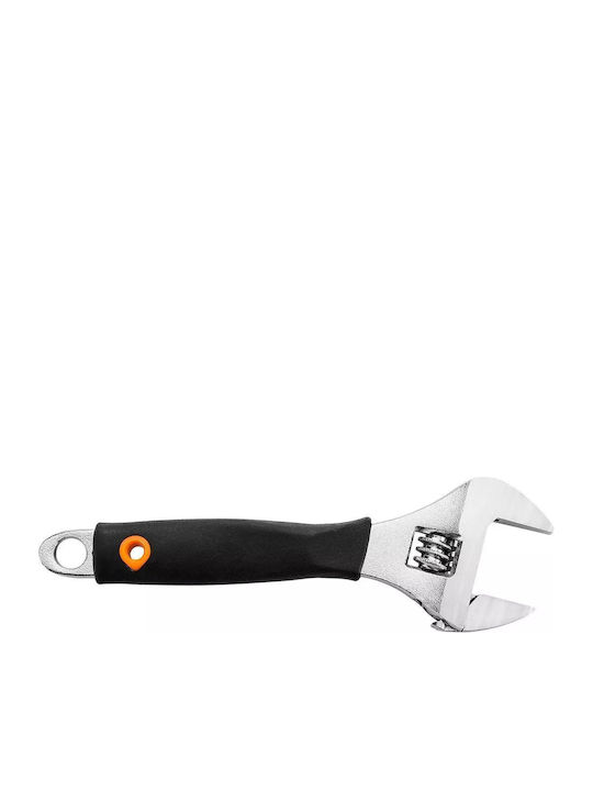 Neo Tools Französischer Schraubenschlüssel Länge 150mm mit einer Maulöffnung von bis zu 23mm und rutschfestem Griff