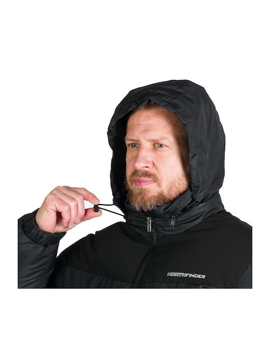 Puffer Черен Мъжки Якета