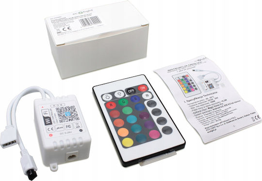 Controler LED RGB cu driver IR24 WiFi 8A 96W 12V Ec79900