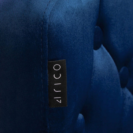 Friseurstuhl 4rico Qs-of213g Marineblau