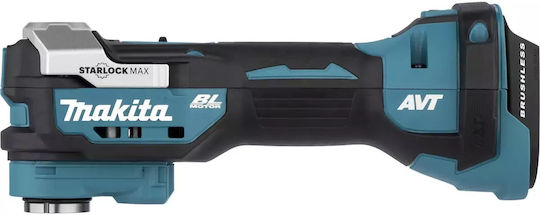 Makita DTM52ZJX2 Осцилиране Електрически Мулти Инструмент Безчетков Самостоятелен с Регулиране на Скоростта