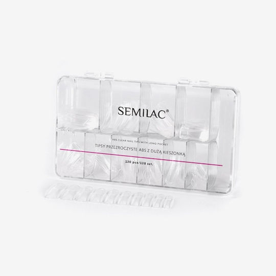 Semilac Sem Tips Tips Νυχιών Διάφανα 120τμχ