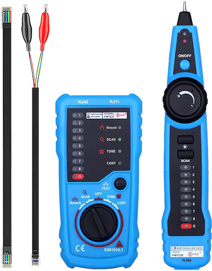 Uni-T FWT11 Tester Καλωδίων Εικόνας RJ11 / RJ45