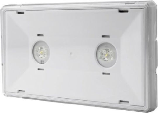 Awex LED Exit Emergency Light with Battery Powered 1pcs