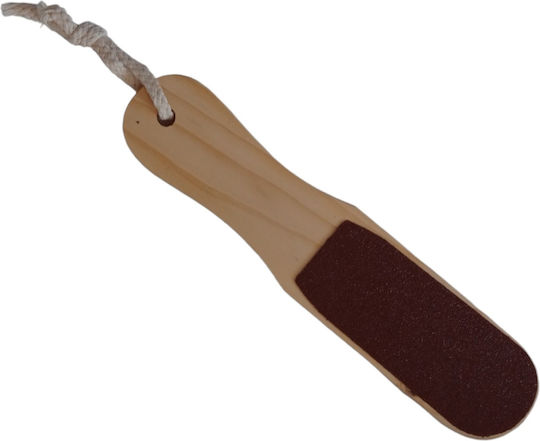 Ro-Ro Accessories Raspă de Picioare cu Hârtie Abrazivă cu Mâner de Lemn RS123