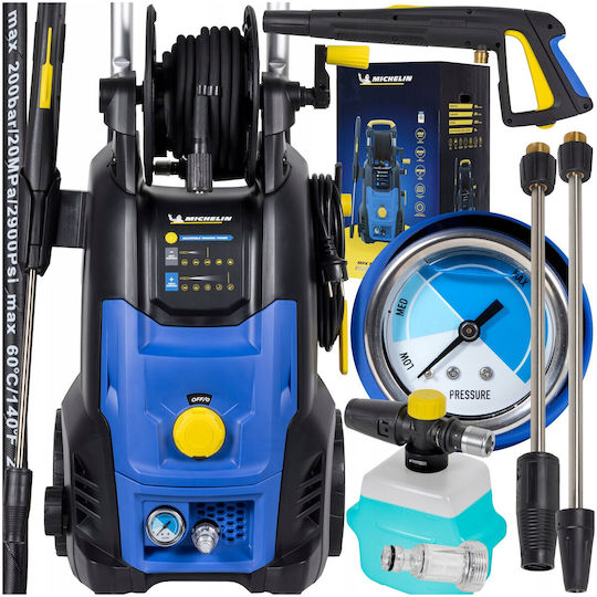 Michelin MPX 30EHB Pressure Washer Electric 3000W with Pressure 180bar and Metal Pump