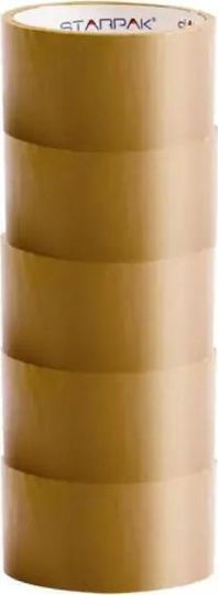 Starpak Verpackungsfolie 48mm x 50m Transparent 6Stück