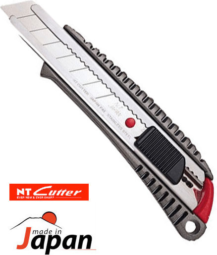NT Cutter Cuțit pliant Securitate cu Plastic Corp și Lățime Lamă 18mm
