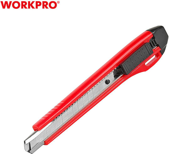 WorkPro Κοπίδι Φαλτσέτα Μοκέτας με Πλάτος Λάμας 9mm
