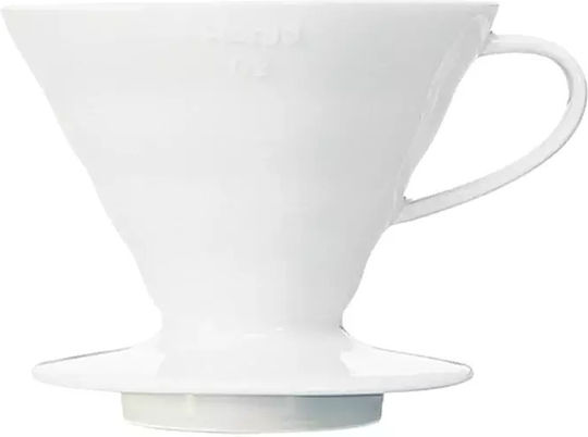 Hario V60 Coffee Dripper 02 Ceramic White 21008 00028916