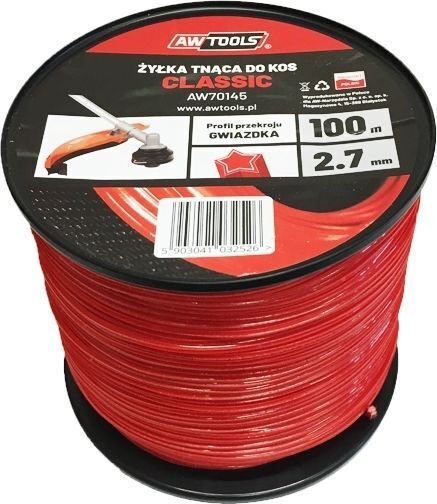 AWTools AW70129 Косачка Нишка Квадратна Дължина 15м И Дебелина 2.4мм
