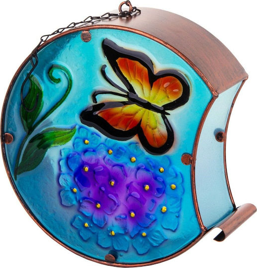 Saska Garden Floortop Decoration Garden Glass 22.5cmx8cmx22cm 1030227