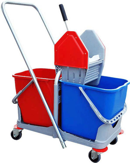Delta Cleaning Καρότσι Καθαρισμού 2x25lt