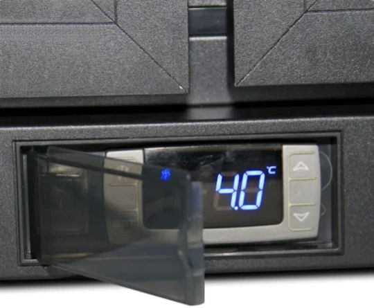 Tefcold Kühlschrank Rückwandbar 190Es Doppeltürig H87xB90xT52cm